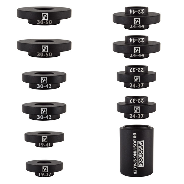 Pedros Tool Head & Bottom Bracket Cup Bottom Bracket Bushing Set For Headset/Bearing Press