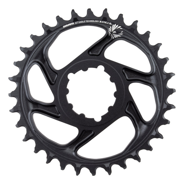 Sram Chainring 32-Tooth Direct X-Sync Silver Eagle 3Mm Boost Lunar Gray