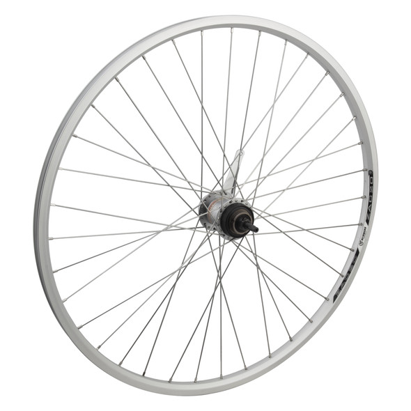 Wheel Master Wheel Rear 26X1-3/8 590X20 Wei Zac20 Silver 36 Shi Nex 3-Speed Cb Silver 120Mm Stainless Steel2.0Sl With Shifter And Trim Kit