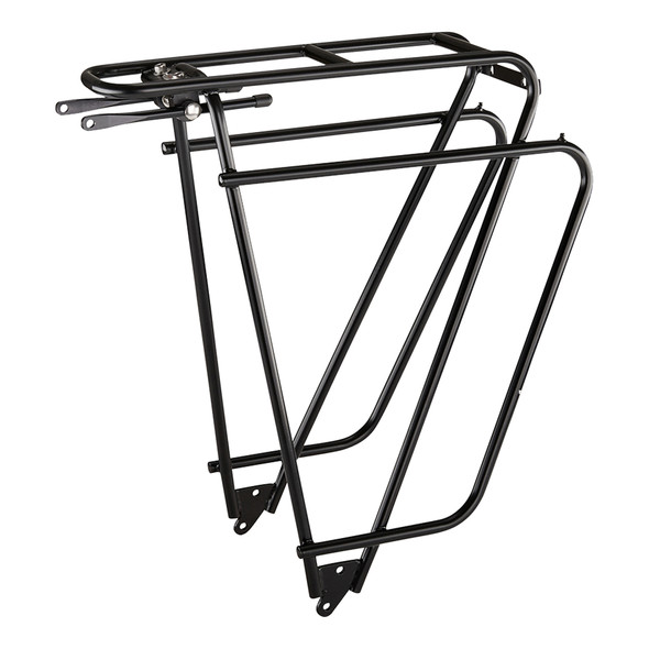 Tubus Bike Rack Rear Logo Classic 29 Black With Bag Stopper