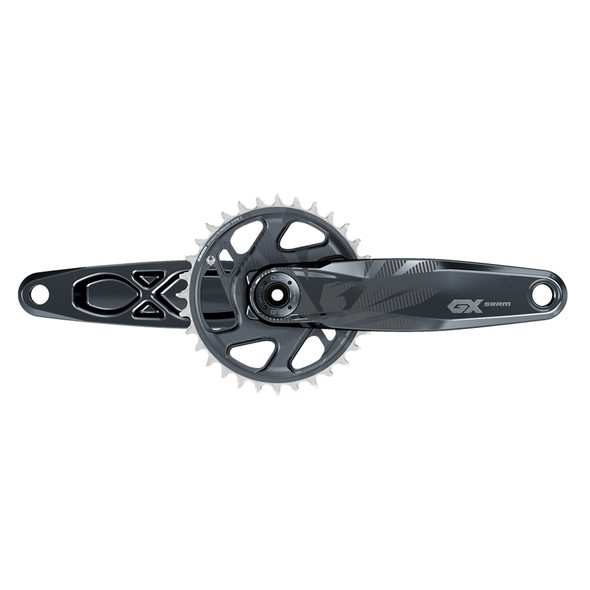 Sram Crankset Gravel Eagle 175X32 Direct Mount Dub Xsync2 Without Cups Lunar 12-Speed