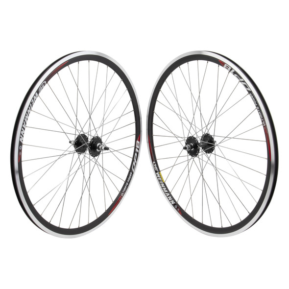 Wheel Master Wheel Pair 700 622X12 Wei Dp18 Black Machined Sidewall 36 Form Fx/Freewheel Loose Black 120Mm Dti2.0Sl