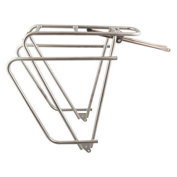 Tubus Bike Rack Rear Logo Stainless Steel 26/28 Silver