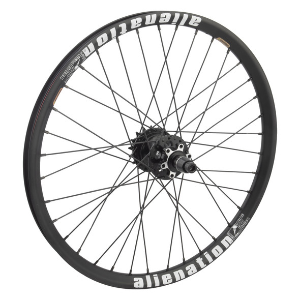Alienation Wheel Rear 20 406X23 Fugazi Mischief G69 Tcs 2.0 M-Black Black-Machined Sidewall 36 Evader 1-Speed Cassette 16-Tooth 6B Bolt Type M10X1 Seal Black 110Mm Stainless Steel2.0Bk 12Mmbk-Brass