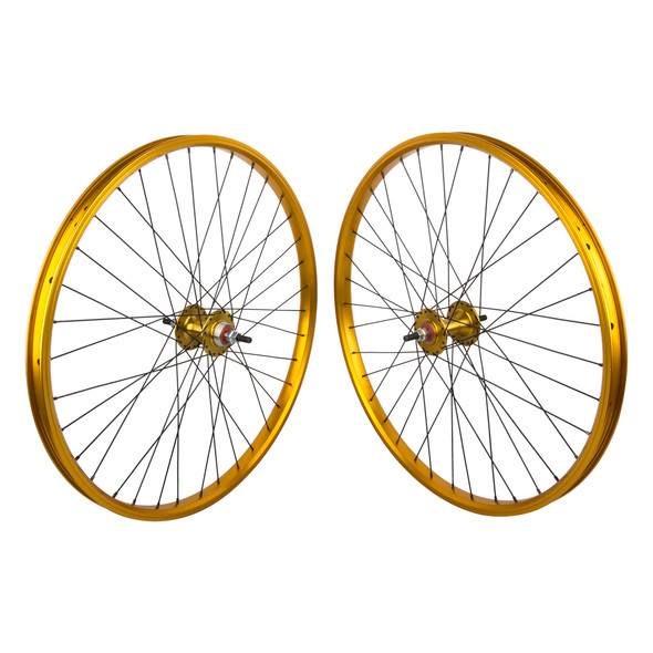 Black Ops Wheel Pair 26X1.75 559X24 Dw1.1 Gd 36 Mx1100 1-Speed Freewheel Seal 3/8 Gd 110Mm Dti2.0Bk