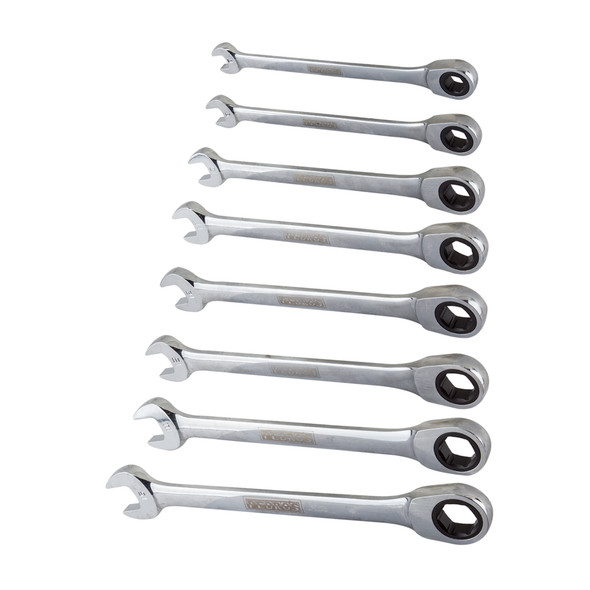 Pedros Tool Wrench Ratchet Combo Set/8