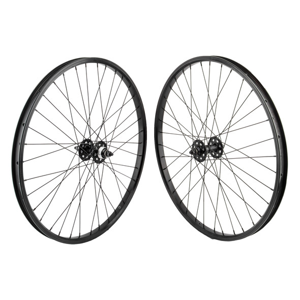 Se Bikes Wheel Pair 26X1.75 559X24 Black 36 1-Speed Freewheel Seal 3/8 Black 110Mm Dti2.0Bk