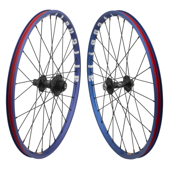 Wheel Master Wheel Pair 20X1-1/8 451X17 An Mite G69 Tcs Blue Machined Sidewall 28 Black-Ops Mx3200 1-Speed Cassette 16-Tooth Bolt Type Seal Black 110Mm Stainless Steel 2.0 Black
