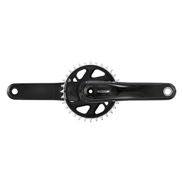 Sram Crankset S500 Eagle 170X32 Carbon Direct Mount Dub Alloy Without Cups Black Boost 148 Compatible