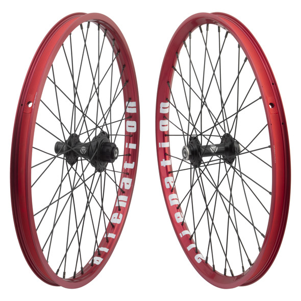 Wheel Master Wheel Pair 20X1-1/8 451X23 An Os20 Mischief Malice G69 Tcs 2.0 Road Nmsw-F Machined Sidewall-R 36 Black-Ops Mx3200 1-Speed Cassette 16-Tooth Bolt-Type Seal Black 110Mm Stainless Steel2.0 Black