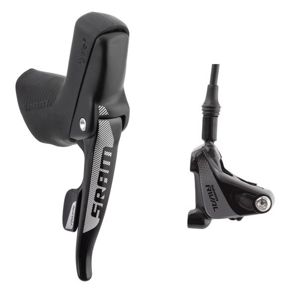 Sram Shifter Rival22 Hydraulic Disc Right Hand 11-Speed 1800 With Caliper Flat Mount No Rotororbracket