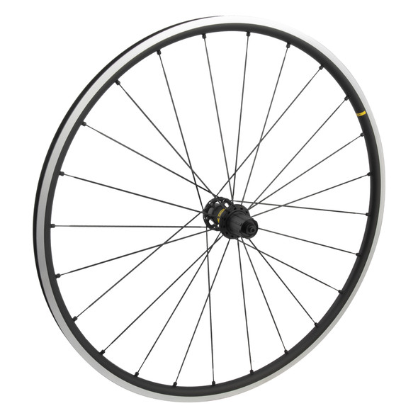 Mavic Wheel Rear 700 622X19 Ksyrium S Black Machined Sidewall 24 11Srd Qrx130 Tubeless