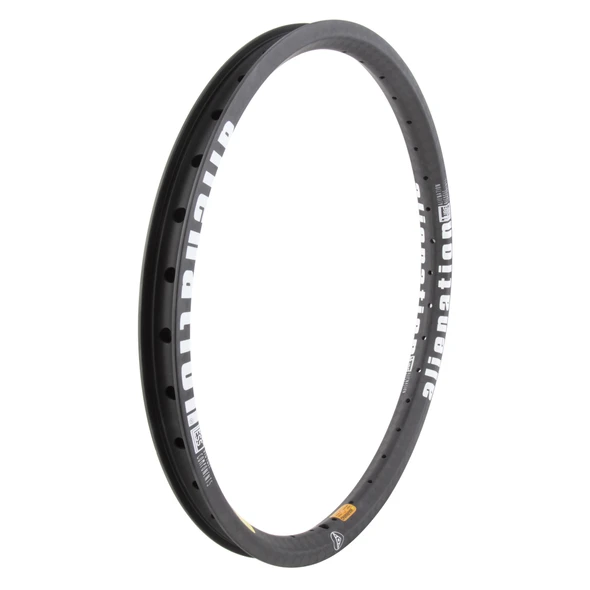 Alienation Rim (Am) 20 406X21 Acme Square 12K Carbon Tubeless Disc 36 Black