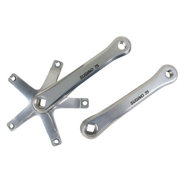 Sugino Crankarm Set Sg75 167.5Mm 144Bcd Silver