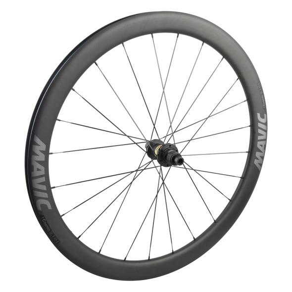 Mavic Wheel Rear 700 622X23 Cosmic Silver 45 24 Xdr Center Lock 12X142 Tubeless