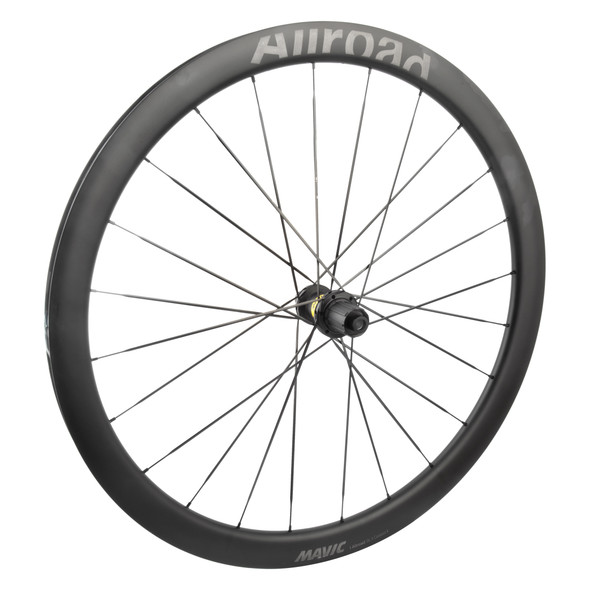 Mavic Wheel Rear 700 622X25 All Road Silver Carbon24 11Srd Center Lock 12X142 Tubeless