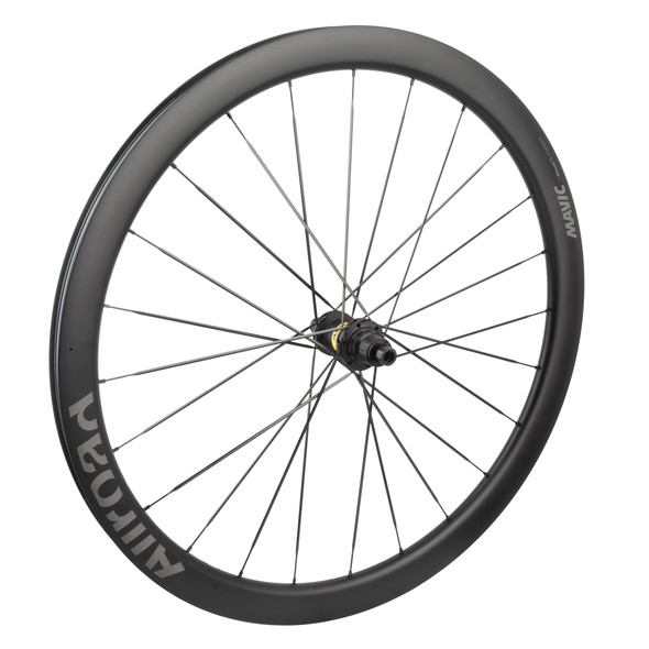 Mavic Wheel Rear 700 622X25 All Road Silver Carbon24 Xdr Center Lock 12X142 Tubeless