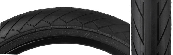 Odyssey Tire Tom Dugan Slick 20X2.4 Black/Black Wire