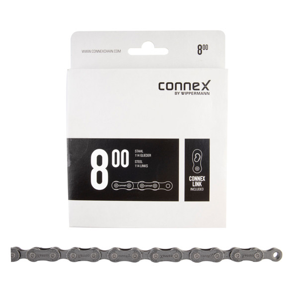Connex Chain 800 8-Speed Black 114L