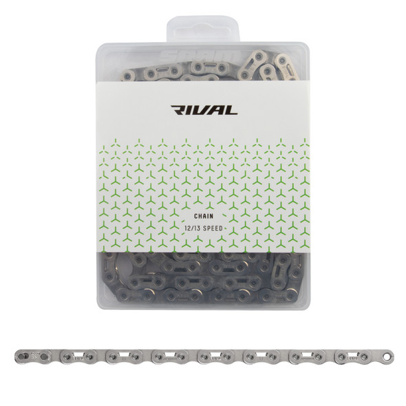 Sram Chain Rival E1 12/13-Speed Silver 126L Flattop Powerlock Silver (P)