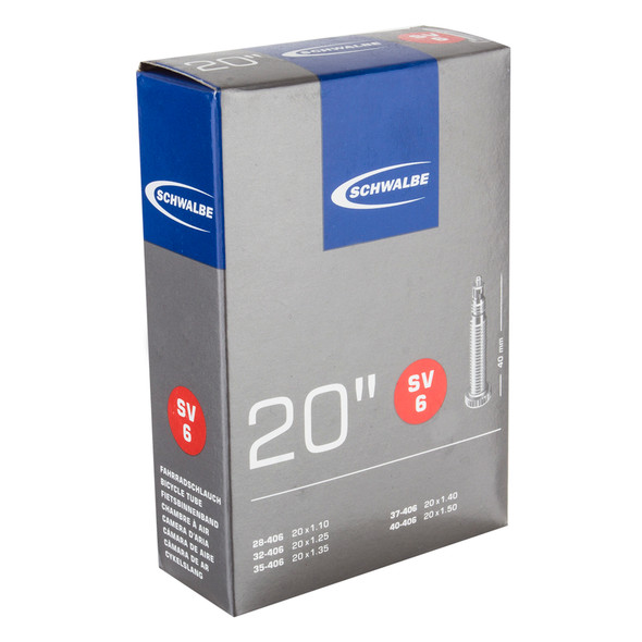 Schwalbe Tube Schwalbe 20 406X28/40 Presta Valve 40Mm
