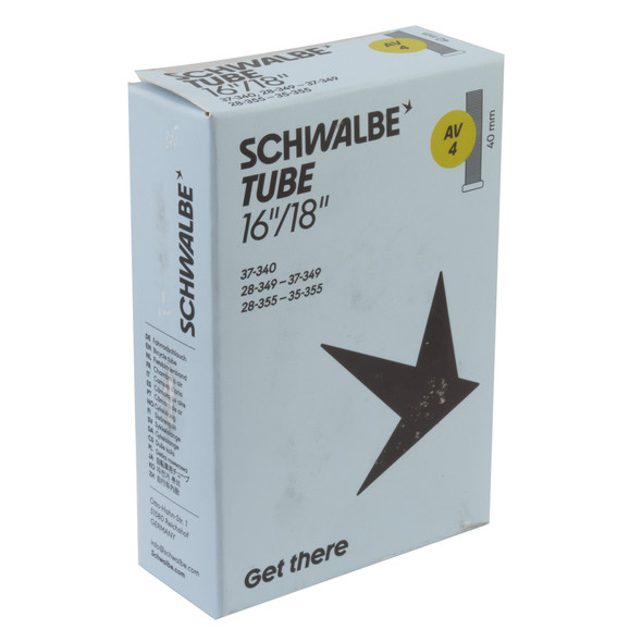 Schwalbe Tube Schwalbe 18 340/355X28/37 Schrader Valve 40Mm