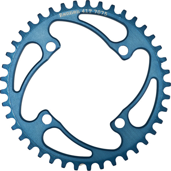 Rennen 4-Bolt 41T Blue 7075Ch-R:41T-Blu