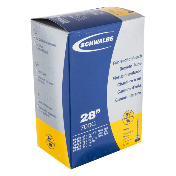 Schwalbe Tube Schwalbe 28 622/630X18/28 Presta Valve 60Mm