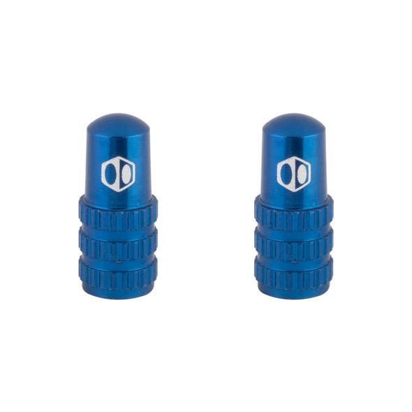 Box Components Valve Caps One Presta Cone Blue