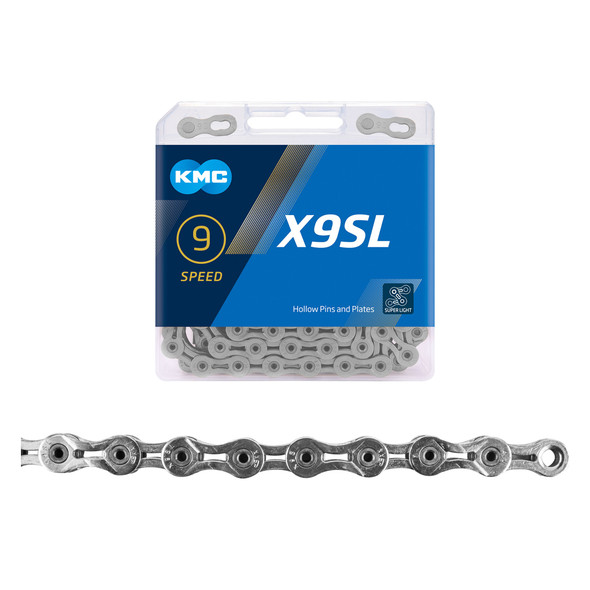 Kmc Chain X9Sl 9-Speed Silver 116L