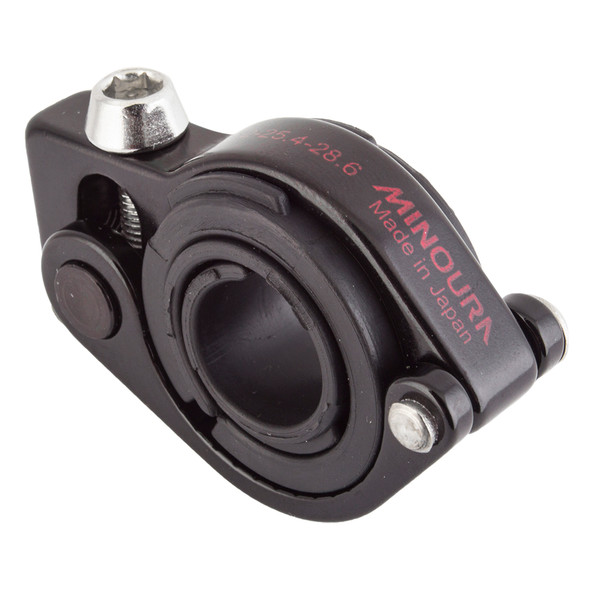 Minoura Handlebar Mount Lite Wt Clamp Lw-Standard 22.2/25.4/28.6Bk