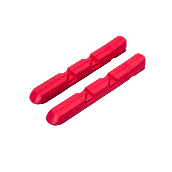 Koolstop Brake Shoes V-Brake Red Pads Only Pair