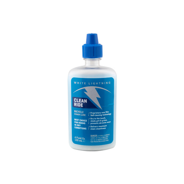 White Lightning Lube Clean Ride Wax 4Oz