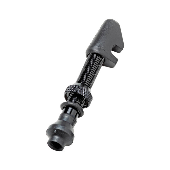 Dt Swiss Valve Tubeless Presta Valve 18-25Mm 40Mm Circular Nut Black