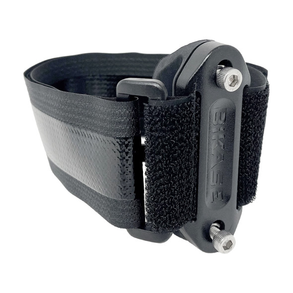Bikase Bottle Cage Holder Anywhere Strap Adapter Lg For <7In-Dia Black
