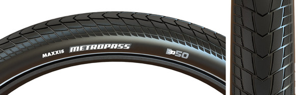 Maxxis Tire Metropass 27.5X2.0 Black Wire/60 Ref E50