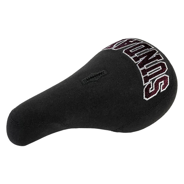 Sunday Saddle Mx Pivotal Blockhead Jake Seeley Black-With Berry/Silver Stitch