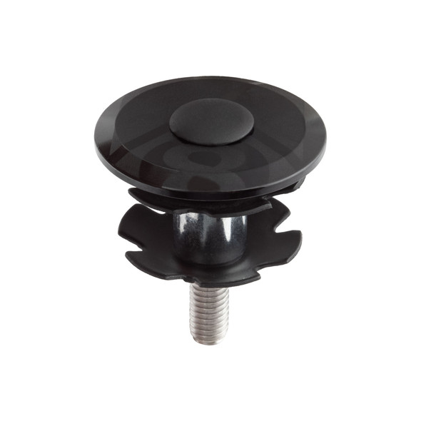 Origin8 Head Part Ahead Cap Lowprofile Alloy 1-1/8 Black Wss-Bolt & Starnut
