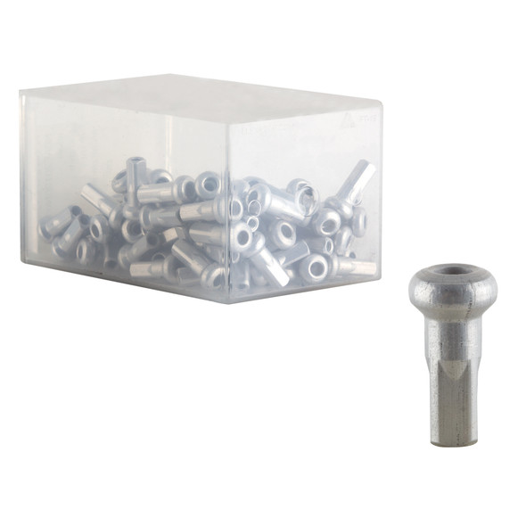 Dt Swiss Spoke Nipple Alloy 2.0X12Mm Hidden Silver Box Of 100
