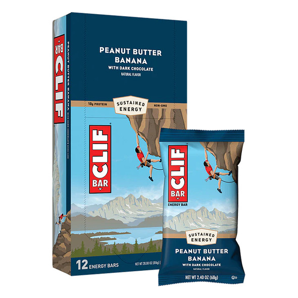 Clifbar Food Bar P-Butr Banana Dk Choc Box Of 12