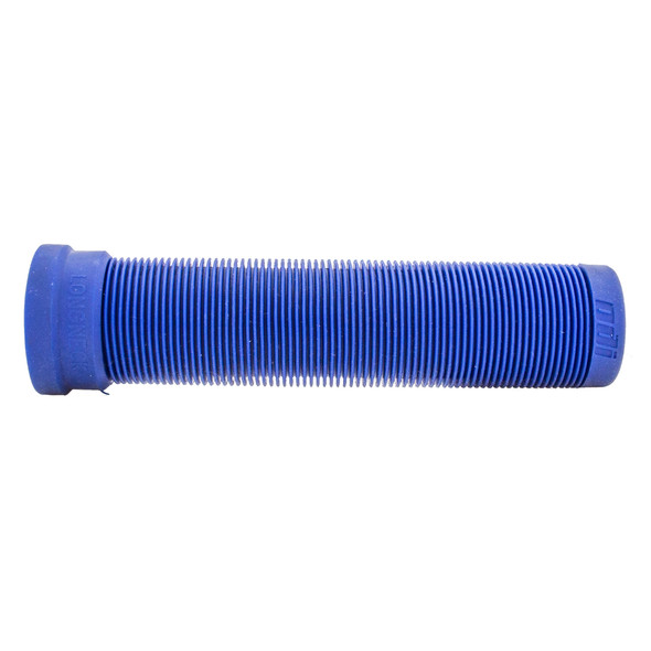 Odi Grips Mx Longneck Silver No Flange Blue 135Mm