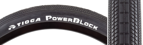 Tioga Tire Powerblock 24X2.1 Wire Black