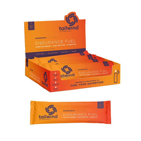 Tailwind Nutrition Food Endurance Fuel Mandarin Orange Box Of 12 Stainless Steel