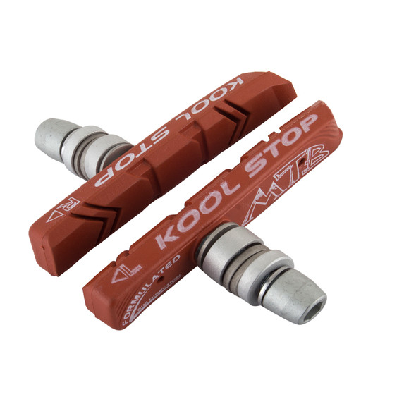Koolstop Brake Shoes Mountain Pad Salmon V-Brake