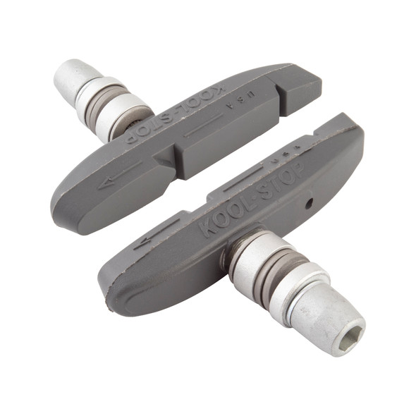 Koolstop Brake Shoes Supra 2 V-Brake E-Bike Black