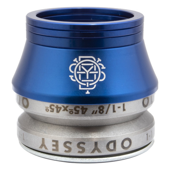 Odyssey Headset Internal Mx 1-1/8 12Mm Blue With Conical Spacer