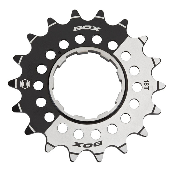 Box Components Cog One Alloy 18-Tooth 3/32 For Sgle Spd Cassette Black