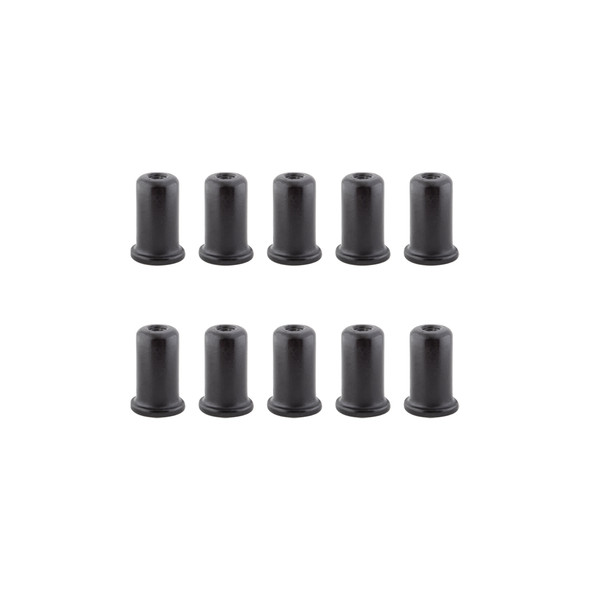 Origin8 Cable Stop Alloy Mechanical Disc Black Bag Of 10
