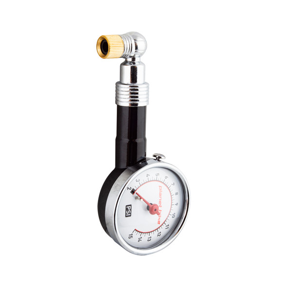 Planet Bike Tool Tire Gauge Fat Max 15 2-15Psi