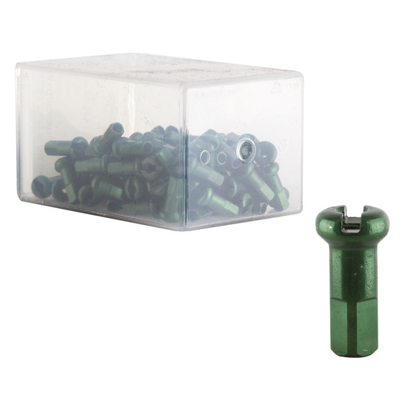 Dt Swiss Spoke Nipple Alloy 2.0X12Mm Gn Box Of 100